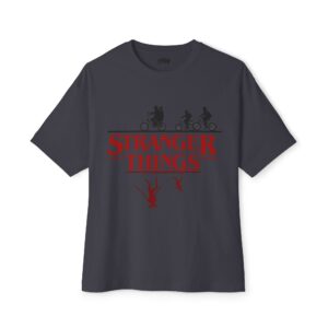 Lyrox-Stranger Things "Friends Don't Lie" Oversize T-Shirt